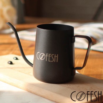 COFESH 經典鐵砂黑手沖壺350ml VKS-35-B