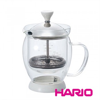 【HARIO】雙層保溫濾壓茶壺 TPWN-2W