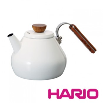 【HARIO】Bona琺瑯茶壺 BTK-80-W