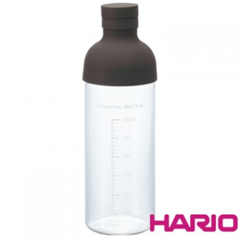 【HARIO】酒瓶黑灰調味瓶300 CKB-300-CGR