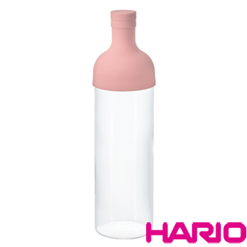 【HARIO】酒瓶粉紅色冷泡茶壺750ml FIB-75-PPR