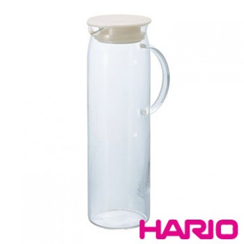 【HARIO】米白把手冷水壺1000ml HDP-10PW