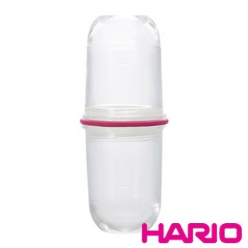 【HARIO】拿鐵奶泡粉紅雪克杯70ml LS-70-PC