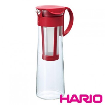 【HARIO】紅色冷泡咖啡壺 1000ml MCPN-14R