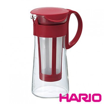 【HARIO】迷你紅色冷泡咖啡壺600ml MCPN-7R