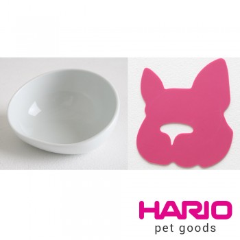 【HARIO】白色法鬥犬專用碗  PTS-BH-W