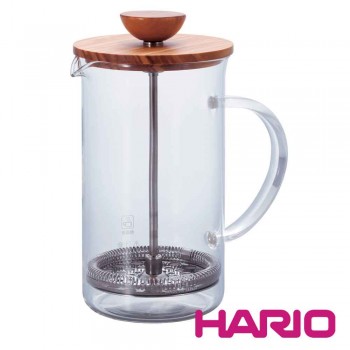 【HARIO】自然風濾壓茶壺600 THW-4-OV