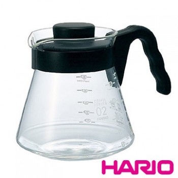【HARIO】V60好握02黑色咖啡壺700ml VCS-02B