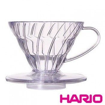 【HARIO】V60透明01樹脂濾杯1~2杯 VD-01T