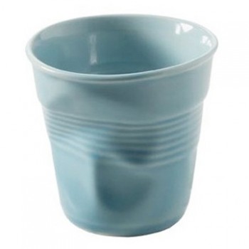 法國 REVOL FRO 藍色 陶瓷皺折杯 180cc