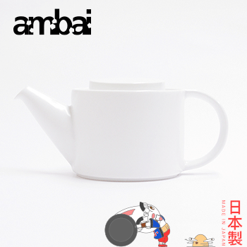 日本ambai 陶瓷花茶壼 500ml-小泉誠 日本製