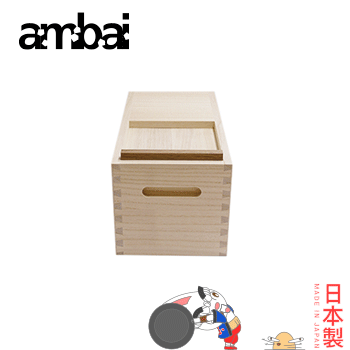 日本ambai 木製米桶 5kg-小泉誠 日本製